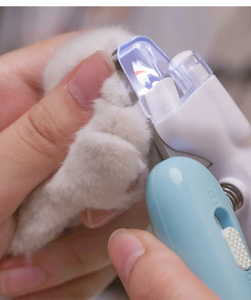 Coupe-Ongles Électrique pour Animaux avec LED – Sécurisé pour Chiens, Chats & Petits Animaux