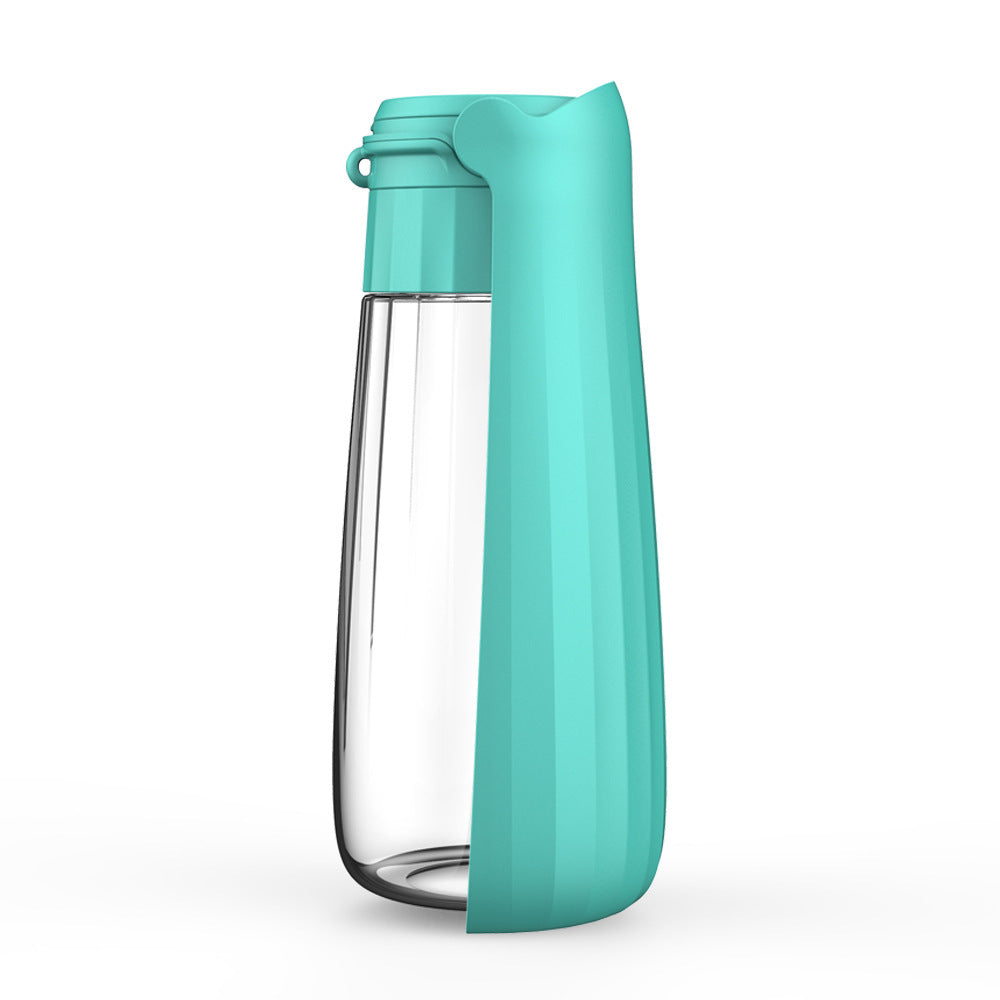 Gourde Pliable Portable pour Chiens – 450/550ml, Hydratation en Extérieur