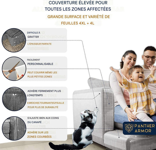 Film Anti-Griffures pour Chats – Protégez Vos Meubles Sans Stress