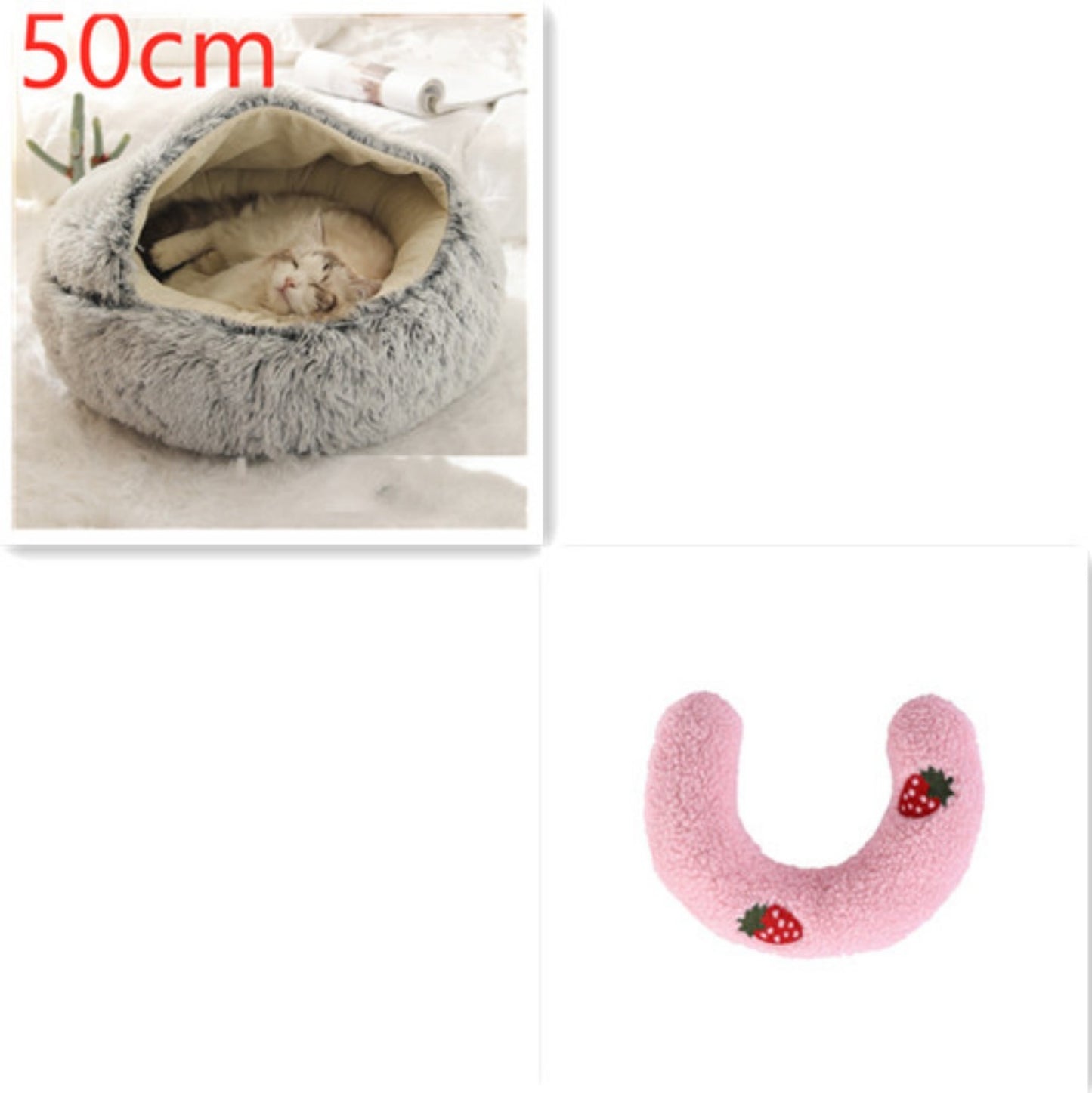 Panier Cozy Cocoon pour Chiens & Chats – Le Nid Apaisant & Douillet