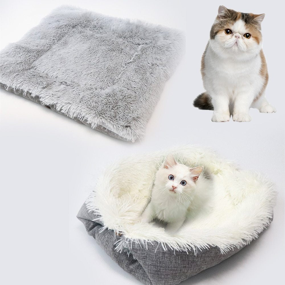 Panier Velours Coréen pour Chats – Élégance & Confort Absolu