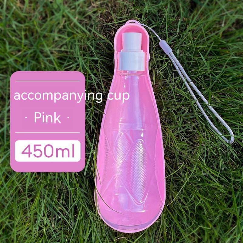 Gourde Pliable Portable pour Chiens – 450/550ml, Hydratation en Extérieur