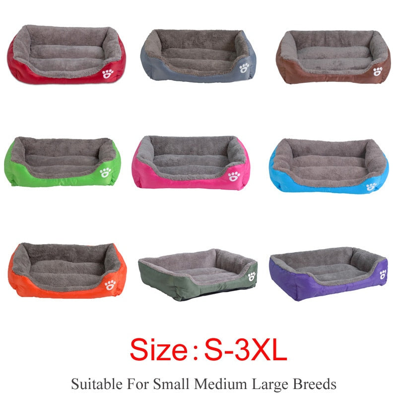 Lit Douillet en Forme de Patte – S à 3XL – 9 Couleurs
