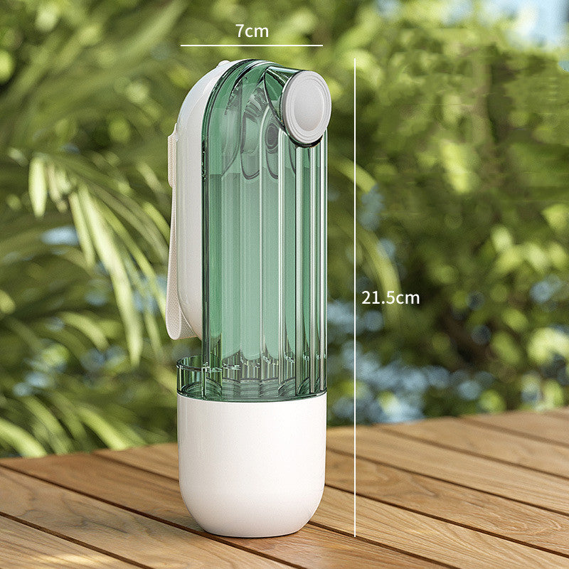 Gourde 2-en-1 Portable pour Animaux – Distributeur d’Eau & Nourriture