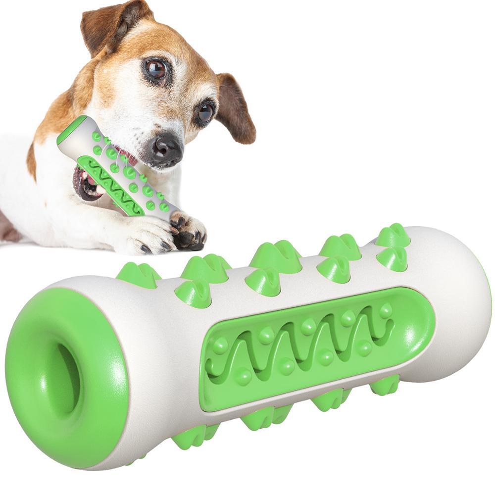 Jouet à Mâcher Résistant pour Chien – Brosse à Dents 360° avec Couinement | Anti-Destruction & Nettoyage Dentaire