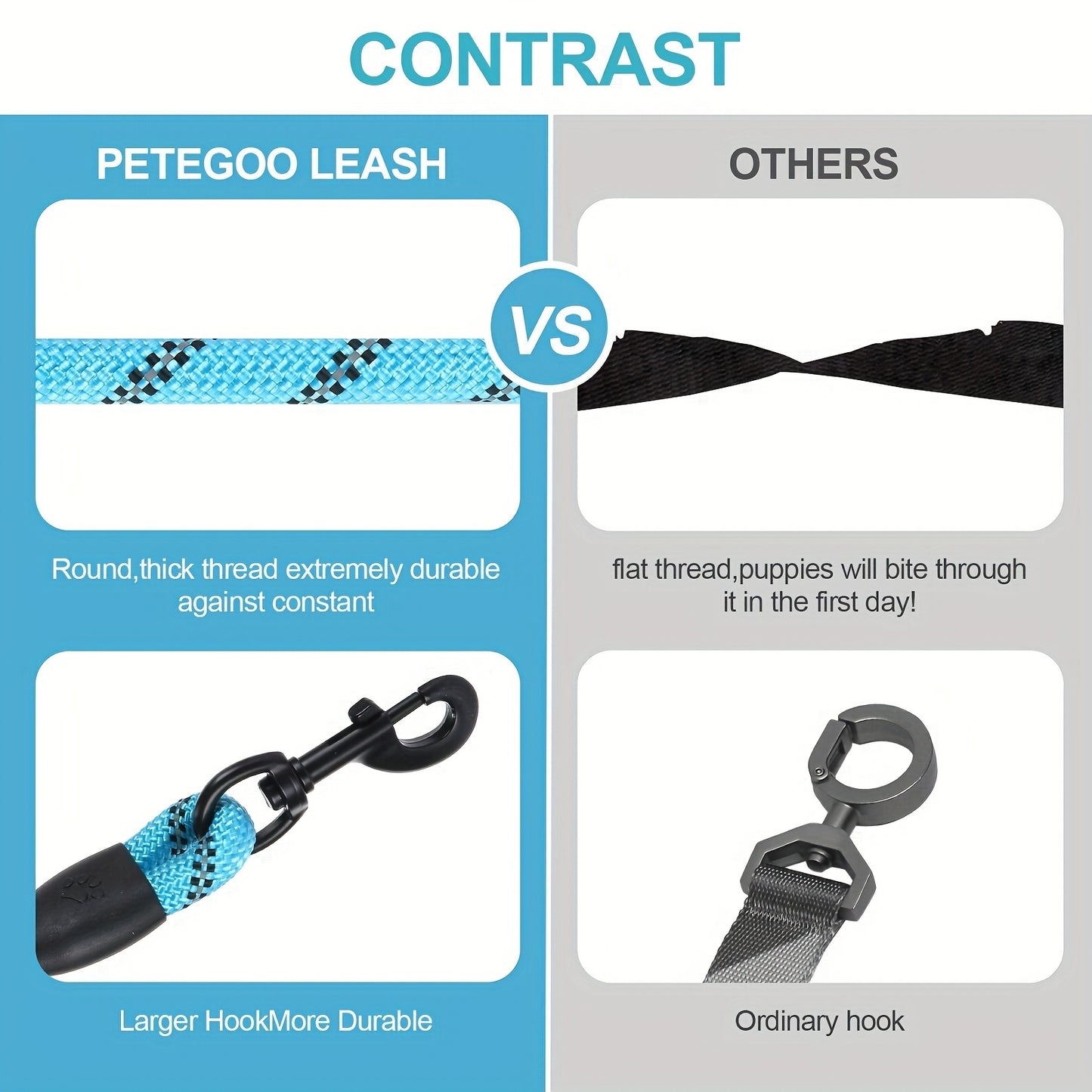 Laisse Élastique Mains Libres pour Chien – Réfléchissante & Confortable (Jogging & Running)