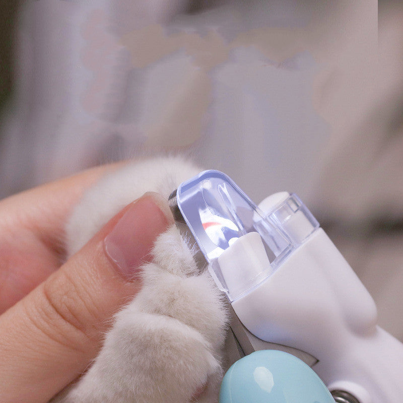 Coupe-Ongles Électrique pour Animaux avec LED – Sécurisé pour Chiens, Chats & Petits Animaux