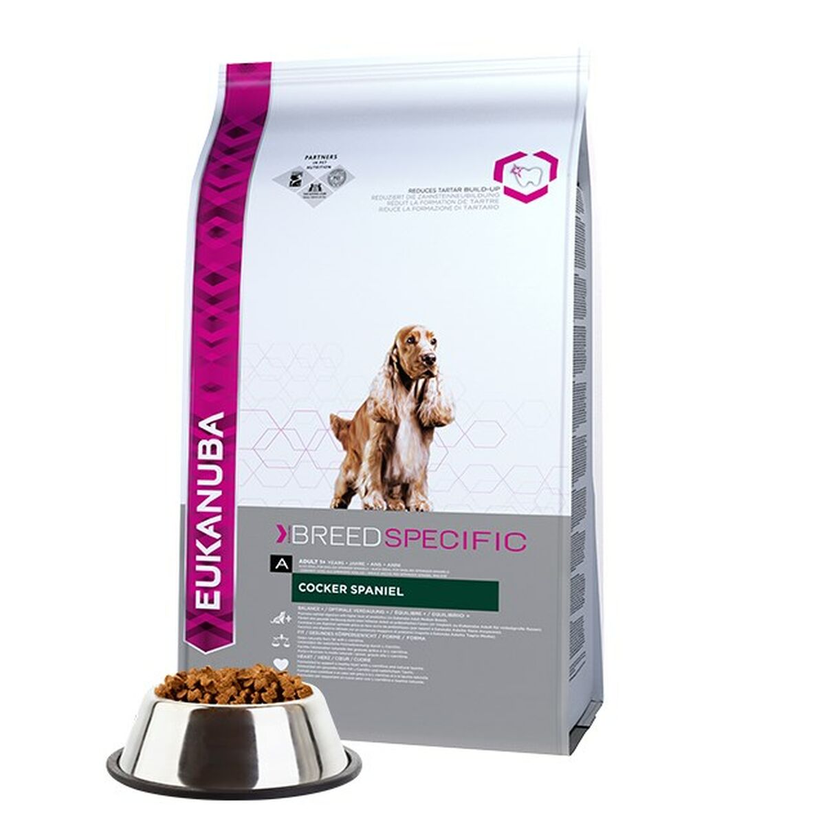 Fodder Eukanuba Breed Specific Cocker Spaniel Adult Chicken 7,5 kg-0