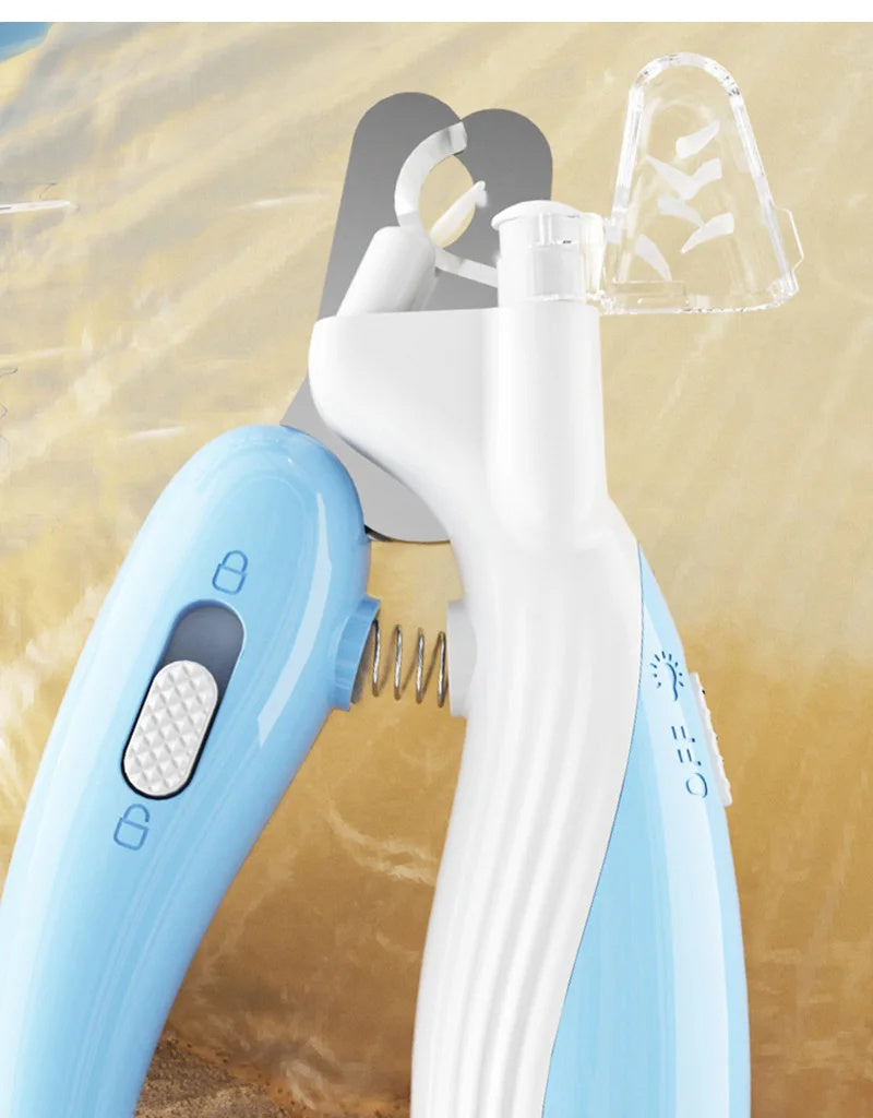 Coupe-Ongles Électrique pour Animaux avec LED – Sécurisé pour Chiens, Chats & Petits Animaux