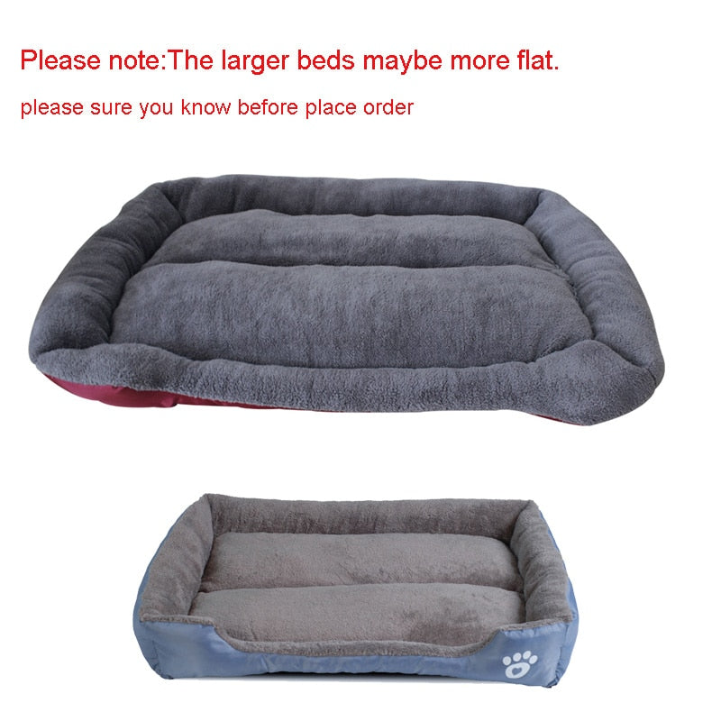 Lit Douillet en Forme de Patte – S à 3XL – 9 Couleurs