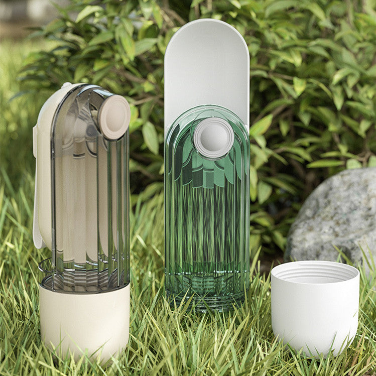 Gourde 2-en-1 Portable pour Animaux – Distributeur d’Eau & Nourriture