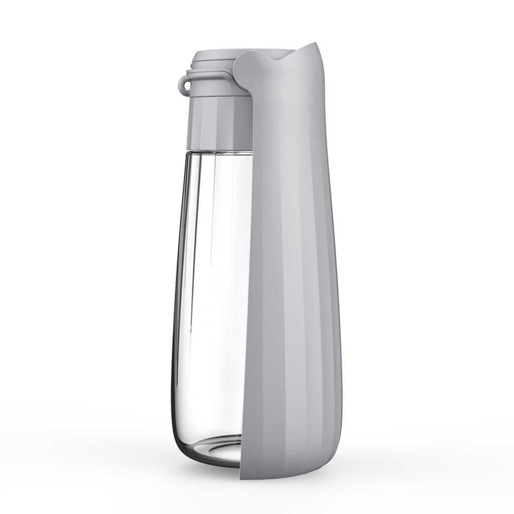 Gourde Pliable Portable pour Chiens – 450/550ml, Hydratation en Extérieur