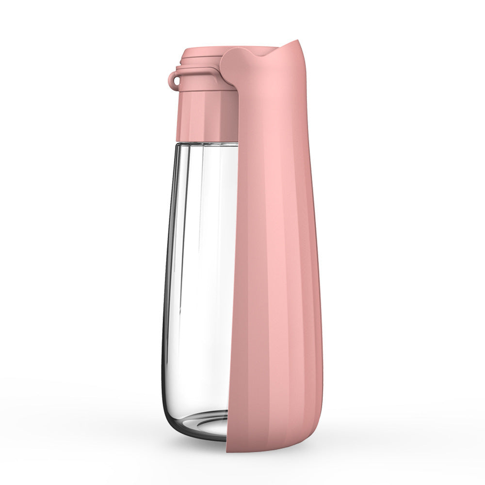 Gourde Pliable Portable pour Chiens – 450/550ml, Hydratation en Extérieur