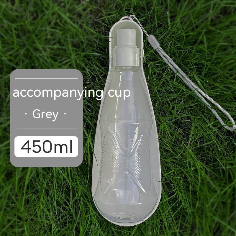 Gourde Pliable Portable pour Chiens – 450/550ml, Hydratation en Extérieur