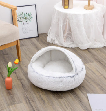 Panier Cozy Cocoon pour Chiens & Chats – Le Nid Apaisant & Douillet