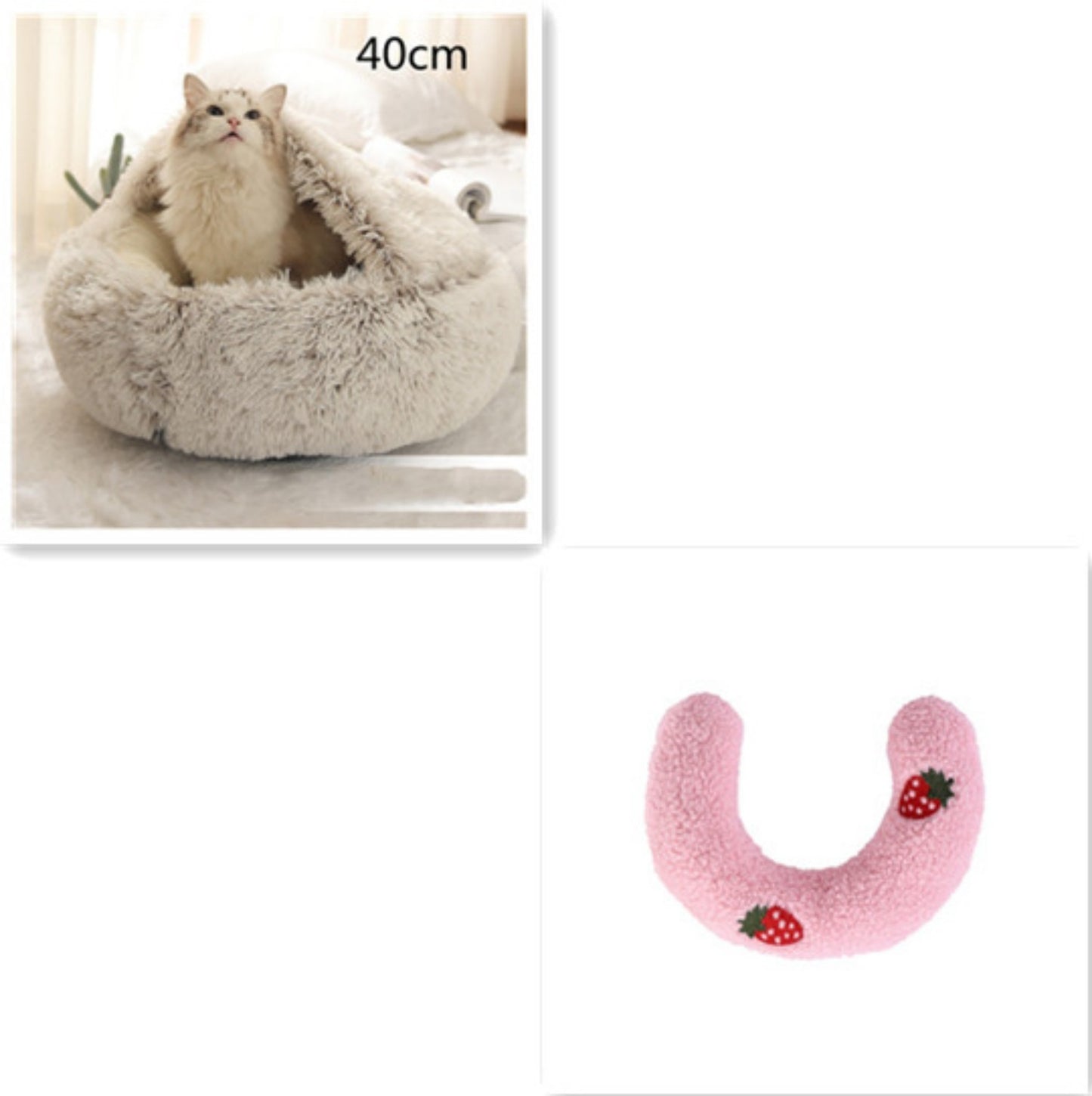 Panier Cozy Cocoon pour Chiens & Chats – Le Nid Apaisant & Douillet