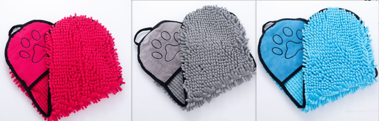 Serviette Super Absorbante pour Chiens & Chats – Microfibre à Séchage Rapide