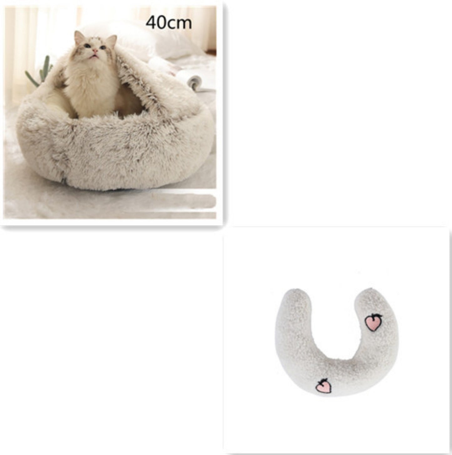 Panier Cozy Cocoon pour Chiens & Chats – Le Nid Apaisant & Douillet