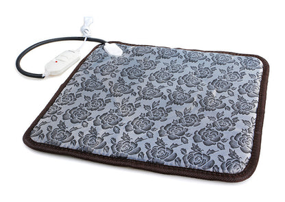 Tapis Chauffant Électrique pour Chien & Chat – Sécurité Anti-Morsure & Chaleur Réglable