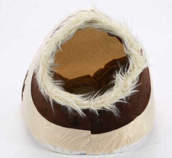 Lit Douillet pour Animaux – Coussin Confortable et Moelleux pour Chats & Petits Chiens