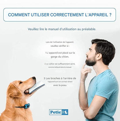 Collier Anti-Aboiement Sûr & Confortable – Sans Choc, Son & Vibration