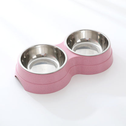 Double Gamelle Inox pour Chien & Chat – Eau & Nourriture en 1