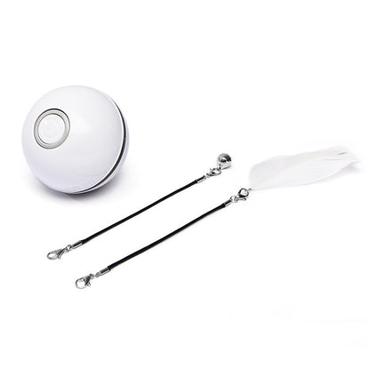 Balle Interactive LED & Laser pour Chats – Jeu, Chasse & Énergie Illimitée