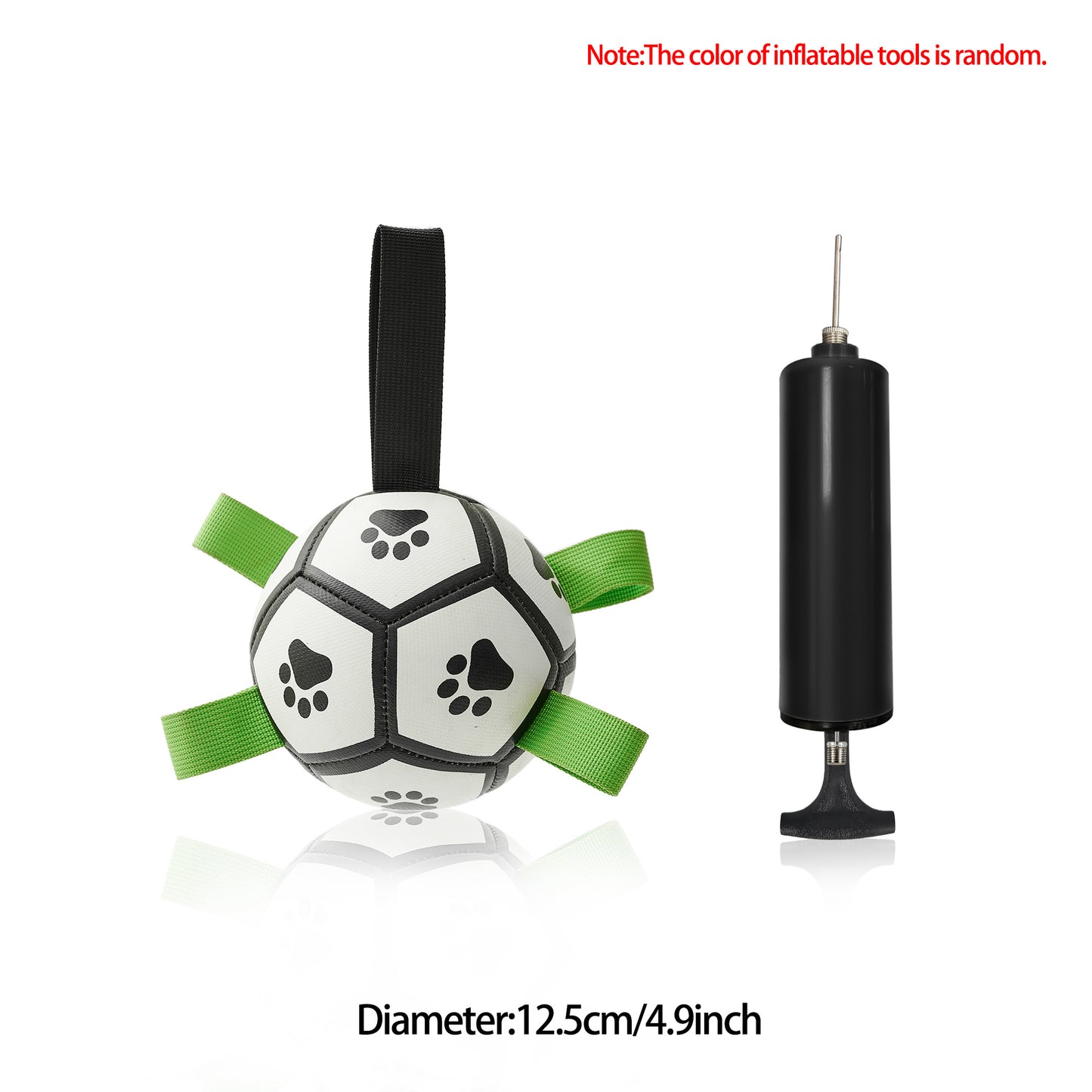 Jouet de Football Interactif pour Chiens – Ballon Gonflable Résistant & Flottant