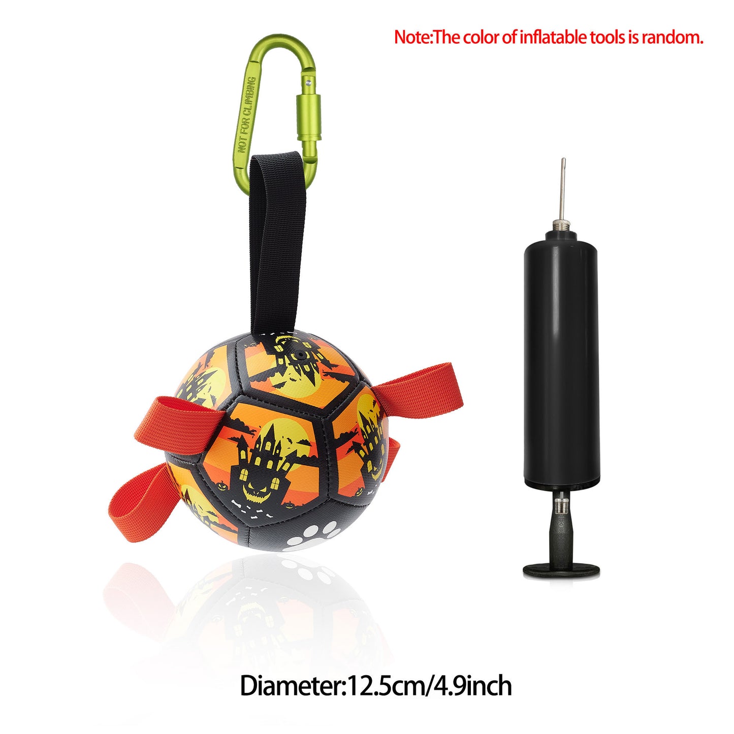 Jouet de Football Interactif pour Chiens – Ballon Gonflable Résistant & Flottant