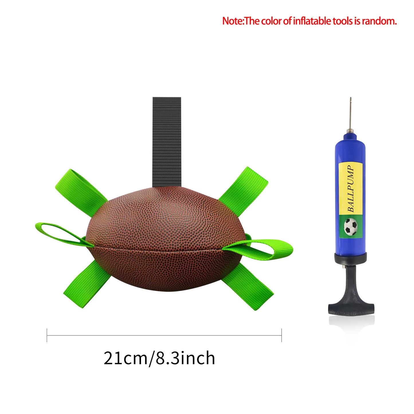 Jouet de Football Interactif pour Chiens – Ballon Gonflable Résistant & Flottant