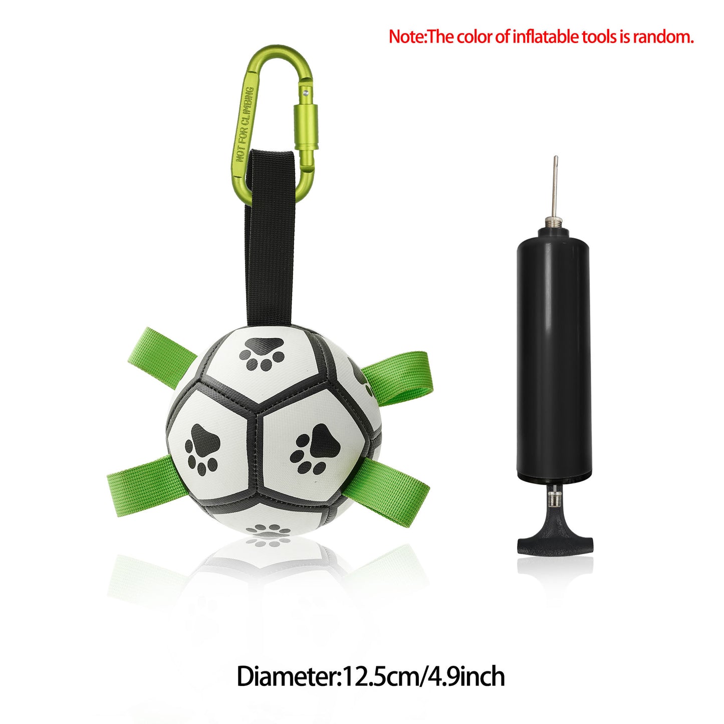 Jouet de Football Interactif pour Chiens – Ballon Gonflable Résistant & Flottant