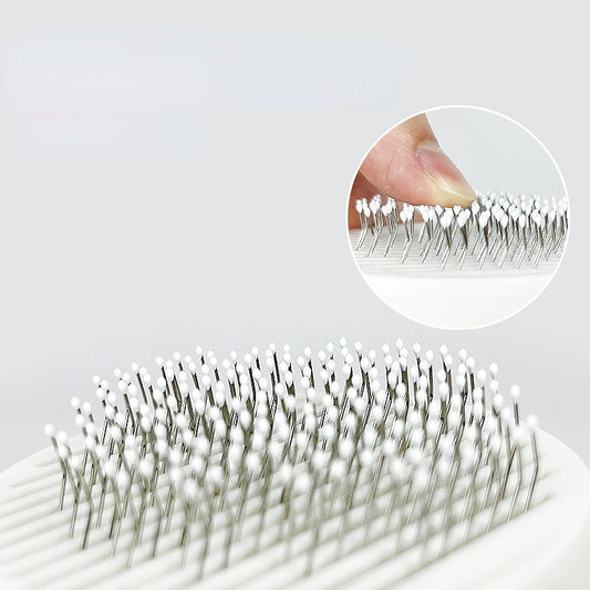 Brosse Autonettoyante pour Chats & Chiens – Toilettage Poils Courts & Longs