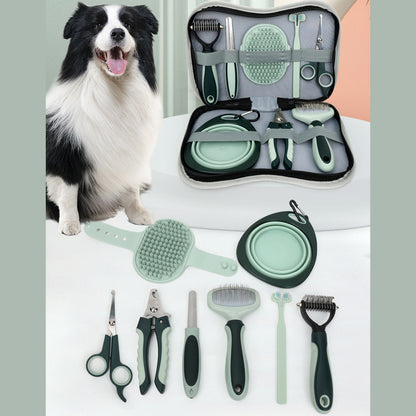 Kit de Tonte & Toilettage Professionnel pour Chiens et Chats – Tondeuse Silencieuse Rechargeable + Accessoires