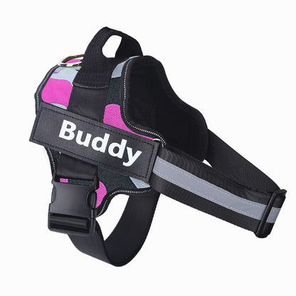 Harnais Personnalisé pour Chien – Anti-Traction Réfléchissant & Confortable