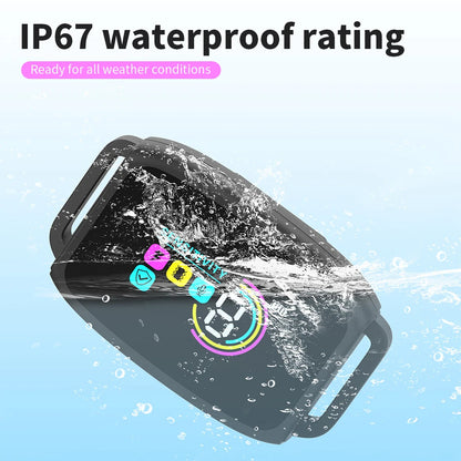 Collier Anti-Aboiement Intelligent pour Chien – Rechargeable, HD Display & Étanche IP67