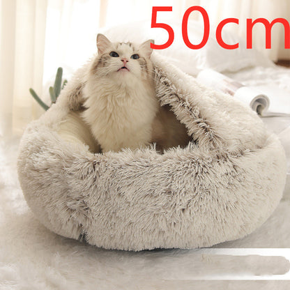 Panier Cozy Cocoon pour Chiens & Chats – Le Nid Apaisant & Douillet