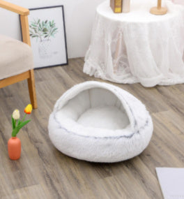 Panier Cozy Cocoon pour Chiens & Chats – Le Nid Apaisant & Douillet