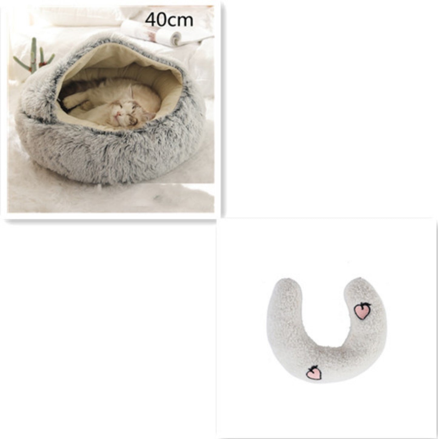 Panier Cozy Cocoon pour Chiens & Chats – Le Nid Apaisant & Douillet