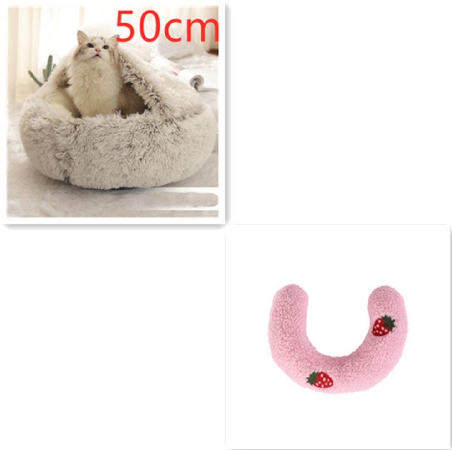 Panier Cozy Cocoon pour Chiens & Chats – Le Nid Apaisant & Douillet