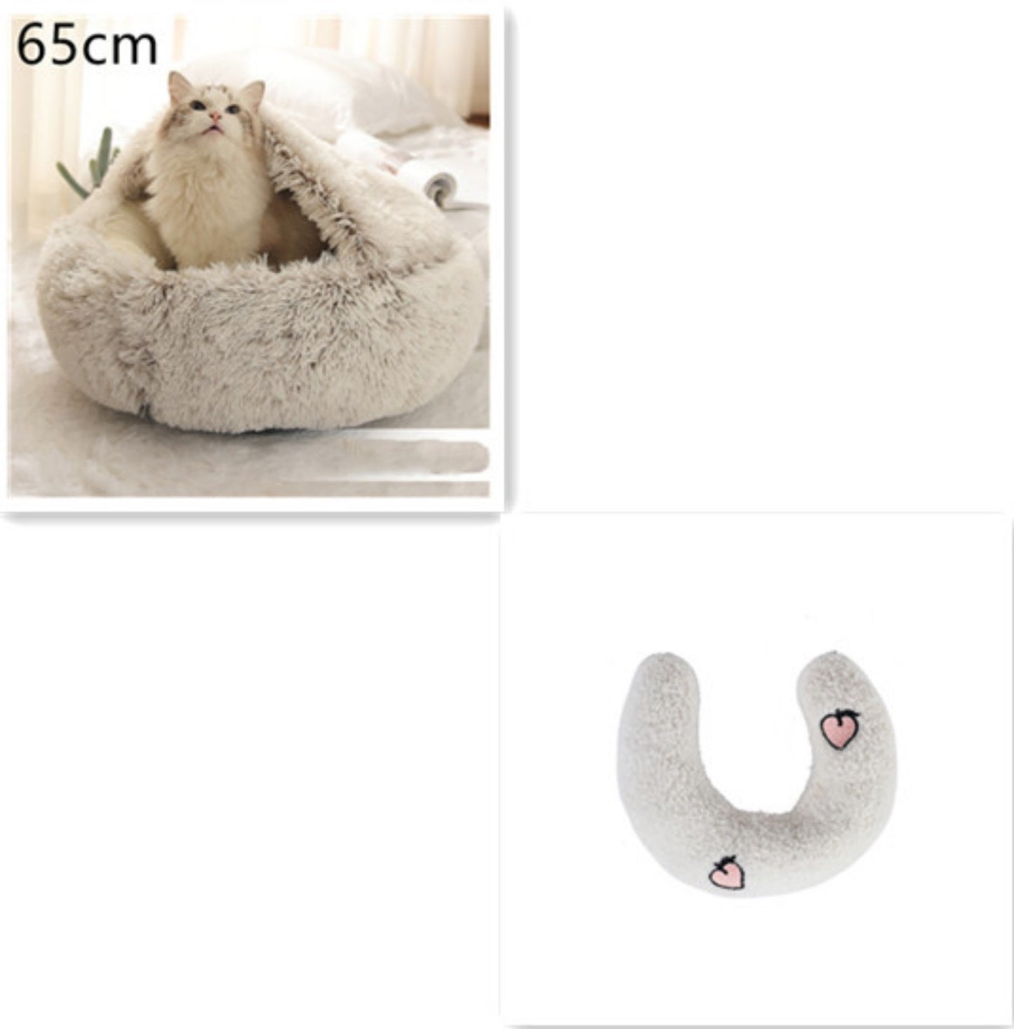Panier Cozy Cocoon pour Chiens & Chats – Le Nid Apaisant & Douillet