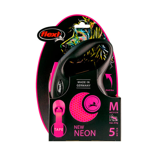Dog Lead Flexi Flexi 5 m Pink S-1