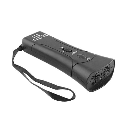 Dispositif Anti-Aboiement 3-en-1 – Dressage Ultrason & Lampe LED Portative