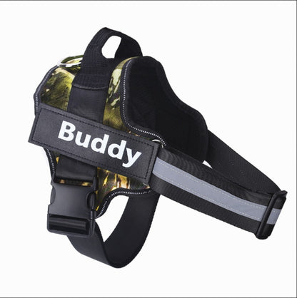 Harnais Personnalisé pour Chien – Anti-Traction Réfléchissant & Confortable