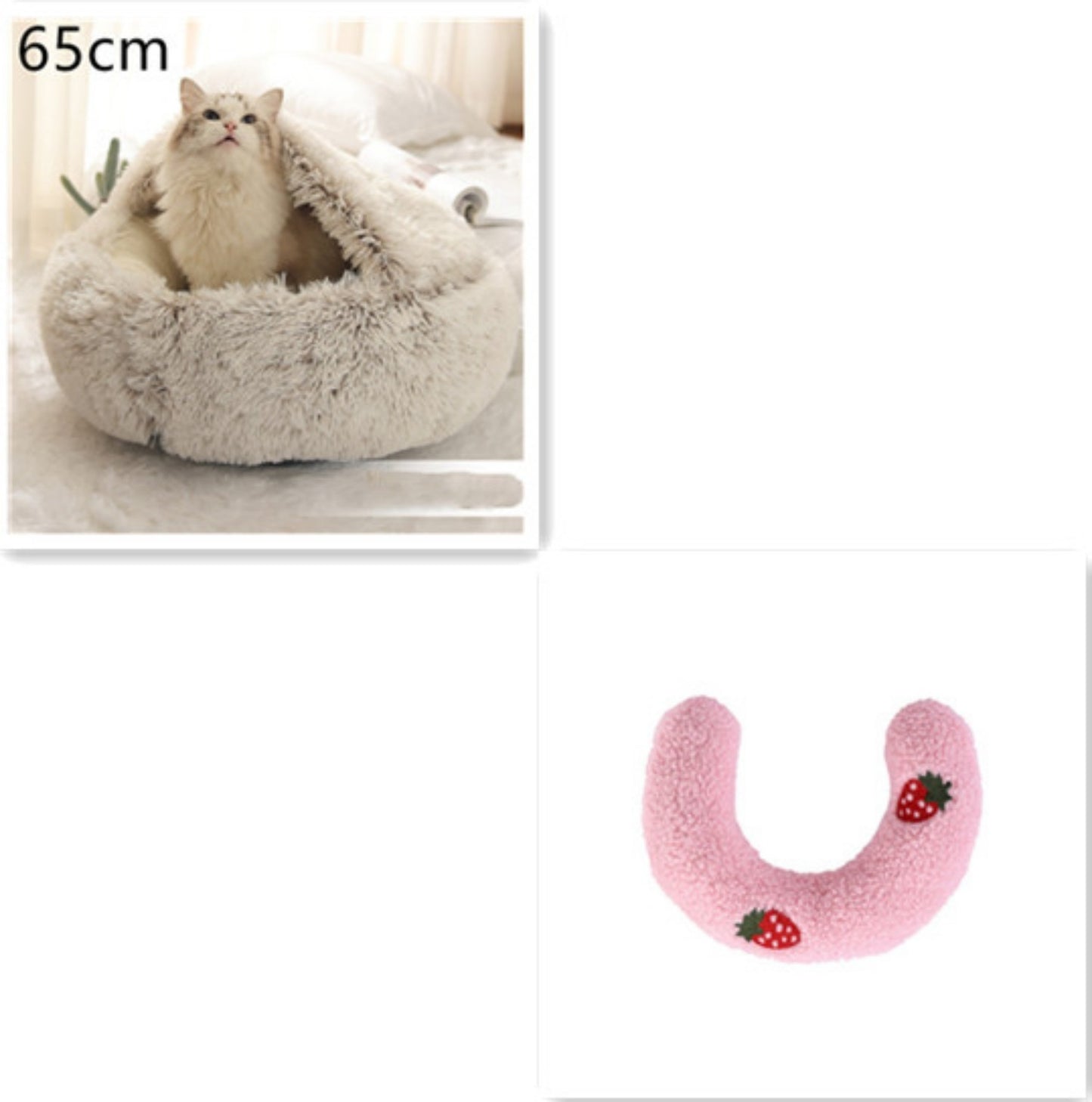 Panier Cozy Cocoon pour Chiens & Chats – Le Nid Apaisant & Douillet
