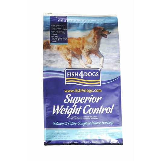 Fodder FISH4DOGS Superior Senior S Salmon Salmon 1,5 Kg-0