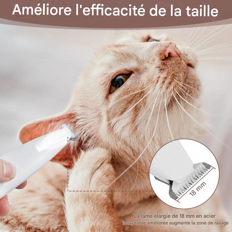 Tondeuse à Pattes pour Chiens & Chats avec Lumière LED – Étanche & Rechargeable