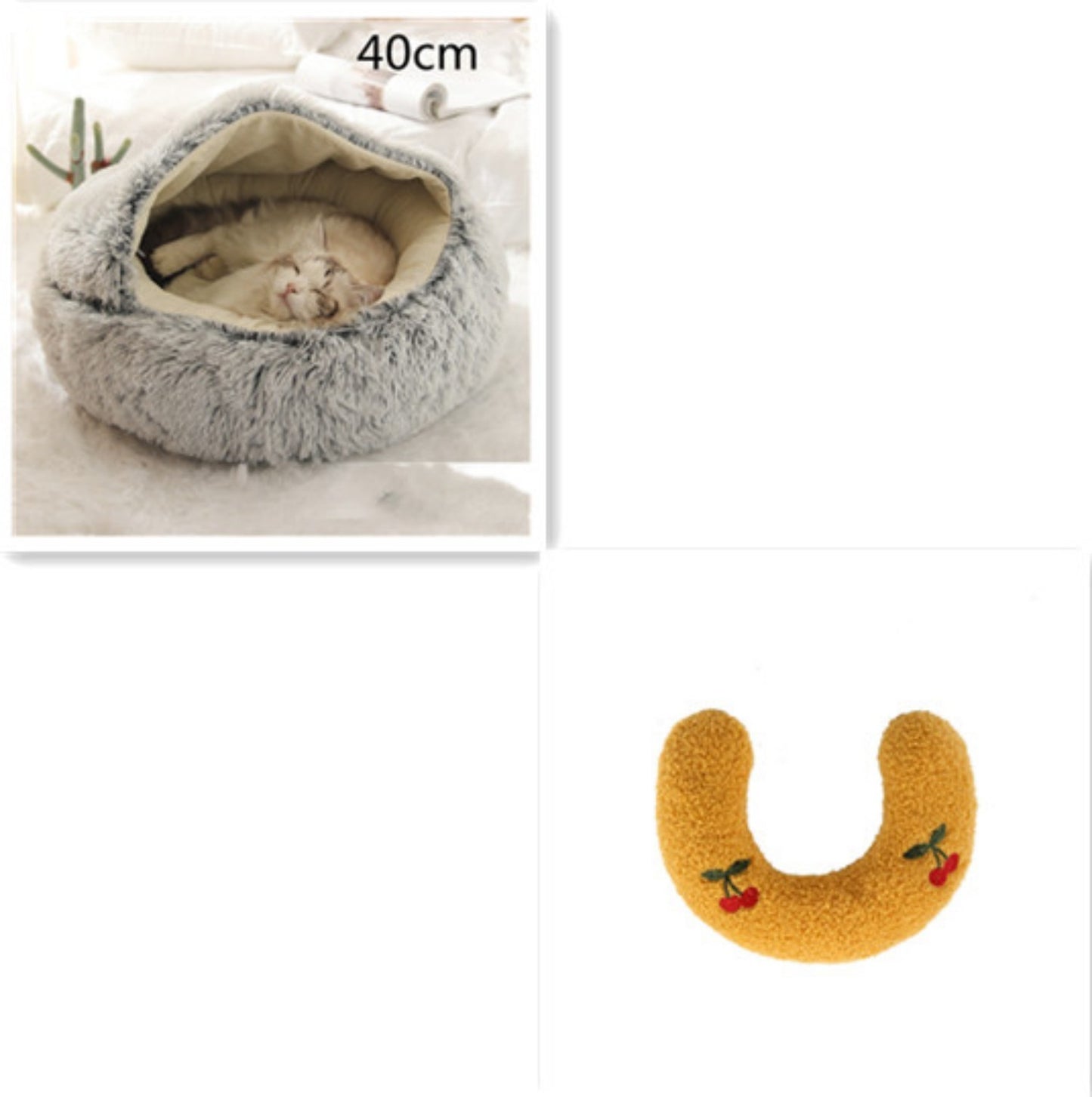 Panier Cozy Cocoon pour Chiens & Chats – Le Nid Apaisant & Douillet