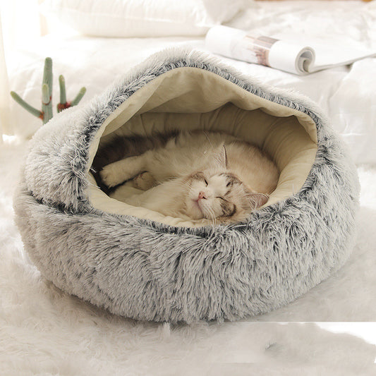Panier Cozy Cocoon pour Chiens & Chats – Le Nid Apaisant & Douillet