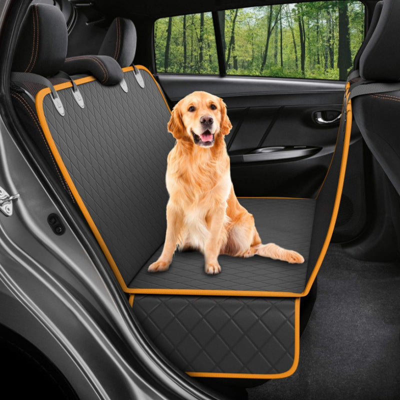 Housse de Siège Auto pour Chien – Hamac Imperméable & Antidérapant avec Fenêtre Filet