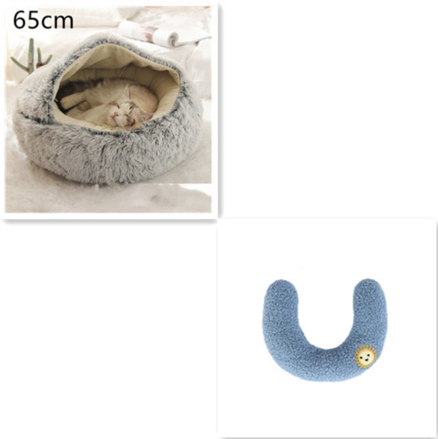 Panier Cozy Cocoon pour Chiens & Chats – Le Nid Apaisant & Douillet